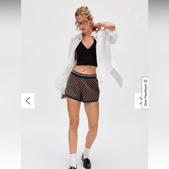 The Upside Interstella Pierre Jacquard Short - Picture 1 of 10